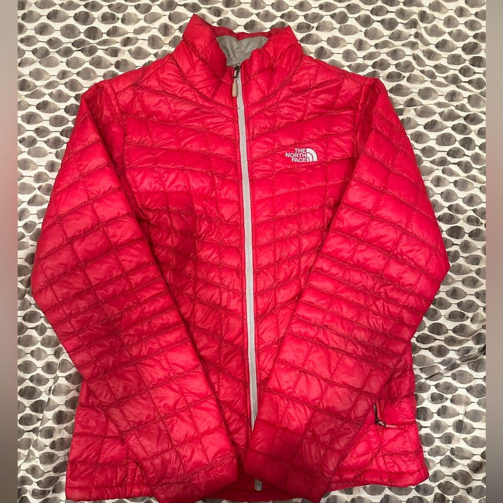 The North Face coral jacket